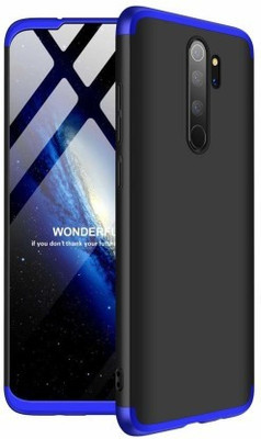 coverplay Front & Back Case for MI Redmi Note 8 pro(Blue, Pack of: 1)