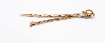 DEVAMA THE DIVINE Elegant Copper Ear bud ( kankirodini ) with Tooth Pick(5 cm)