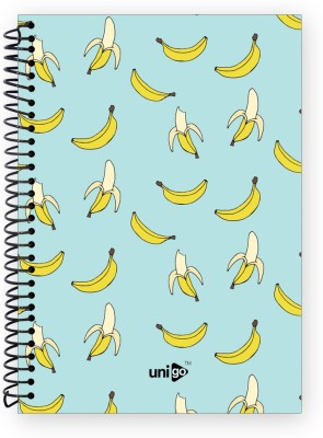 UNIGO Notebook A4 Note Book Single Line - Ruled 400 Pages(Light Green)