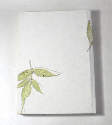 Camlon Exports Recycled Handmade A5 Diary unruled 96 Pages(White)