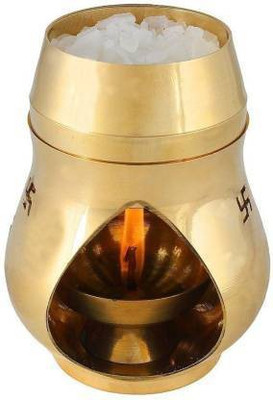 NAVYAKSH 1PC DIYA Brass Table Diya(Height: 6 inch)