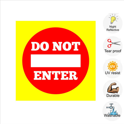pilot18 DO NOT ENTER Emergency Sign(Reflective Sign)