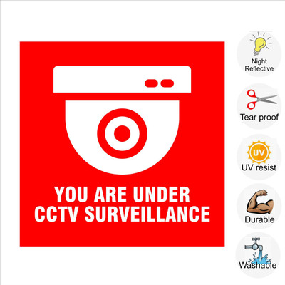 pilot18 YOU ARE UNDER CCTV SURVEILLANCE Emergency Sign(Reflective Sign)