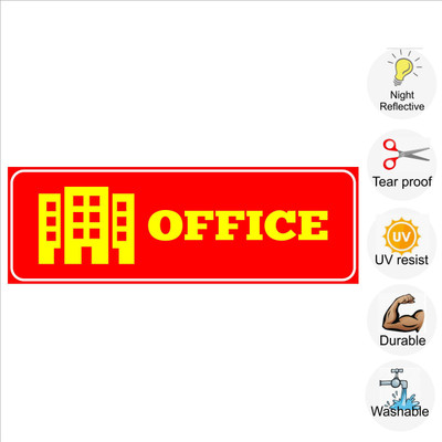 pilot18 OFFICE Emergency Sign(Reflective Sign)