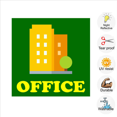 pilot18 OFFICE Emergency Sign(Reflective Sign)