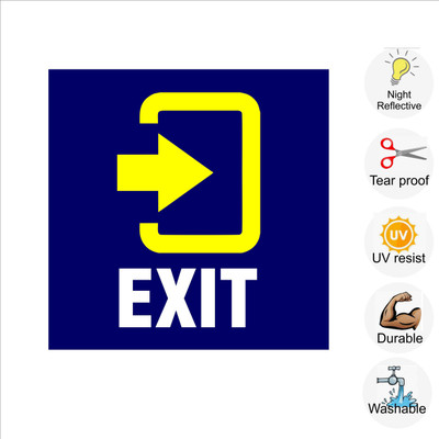 pilot18 EXIT Emergency Sign(Reflective Sign)