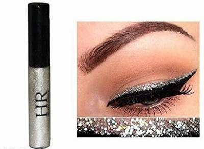 Hilary Rhoda HR 9010- 14 Silver Glitter Eyeliner 5 ml(Silver)