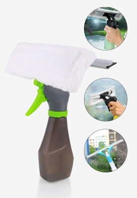 ALLTACK IN Easy Glass Cleaner 3 in 1 Spray Type Cleaning Brush Glass Wiper Window Clean Shave Car Window Cleaner Brush(100 ml)