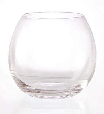 SkyKey (Pack of 6) Rocks Whiskey Glass Tumbler Set of 6 - Lead Free Crystal - Large Old Fashioned Cocktail Glass for Scotch, Bourbon Or Whisky, 395 ML, Clear Glass Set(395 ml, Glass)