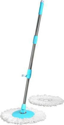 megalink For home cleaning Mop Rod 360 Degree Rotating Mop Rod(Multicolor)