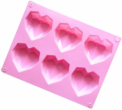 SYGA Silicone Chocolate Mould 6-Cavity(Pack of 1)