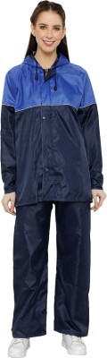 ZACHARIAS Colorblock Women Raincoat