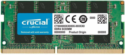 Crucial CT DDR4 8 GB (Dual Channel) Laptop (CT8G4SFRA266 SODIMM)