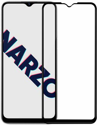 GLOBALCASE Edge To Edge Tempered Glass for REALME NARZO 10(Pack of 1)
