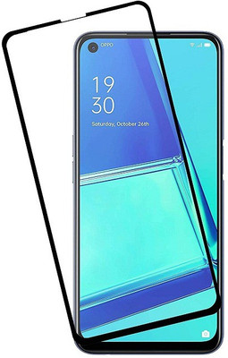 Express Buy Edge To Edge Tempered Glass for Realme 6i(Pack of 1)