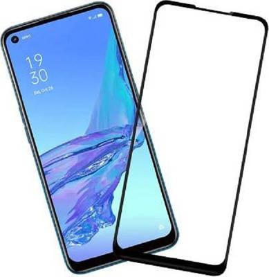Express Buy Edge To Edge Tempered Glass for Oppo A53(Pack of 1)
