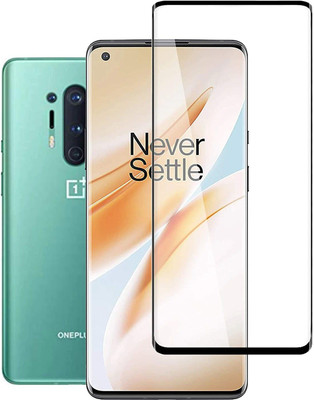 Express Buy Edge To Edge Tempered Glass for OnePlus 8 Pro(Pack of 1)