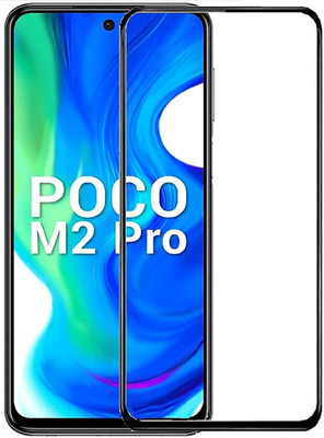 TINGTONG Edge To Edge Tempered Glass for Poco M2 Pro(Pack of 1)