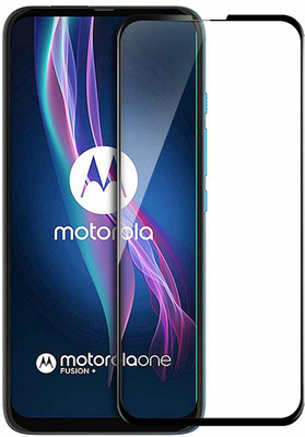 Express Buy Edge To Edge Tempered Glass for Motorola One Fusion Plus(Pack of 1)