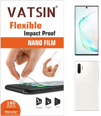 Vatsin Front and Back Screen Guard for Samsung Galaxy Note 10 Plus(Pack of 2)
