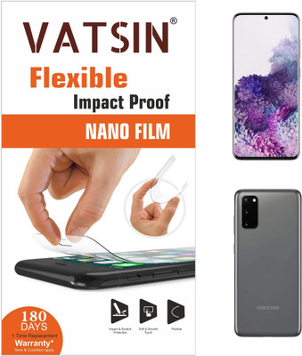 Vatsin Nano Glass for Samsung Galaxy S20(Pack of 2)