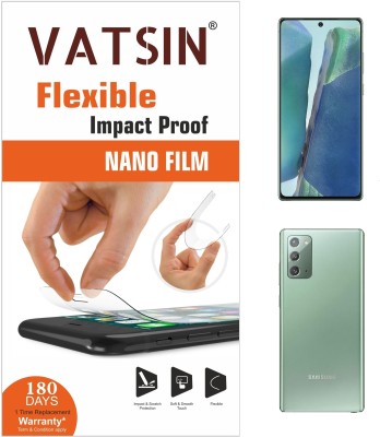 Vatsin Front and Back Screen Guard for Samsung Galaxy Note 20(Pack of 2)