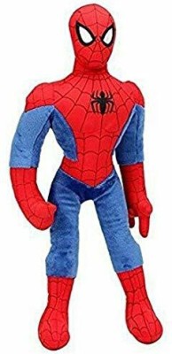 Kaira toys Soft Toys Favourite Super Hero Spiderman Stuffed Soft Plush Toy for Kids 40 cm - Blue / Red  - 40 cm(Multicolor)
