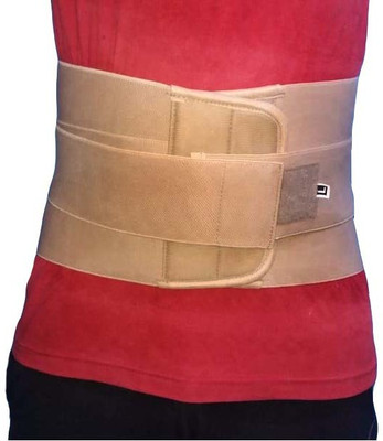 Slovia Spincl Brace Lumbo Sacral Belt For Back Pain Support - Large Back / Lumbar Support(Beige)