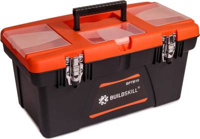 BUILDSKILL BPTB19 Home Professional Heavy Duty High Quality With Metal Locks Tool Box with Tray