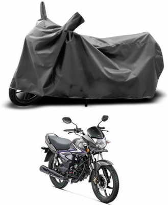 SEBONGO Two Wheeler Cover for Honda(CB Shine, Grey)