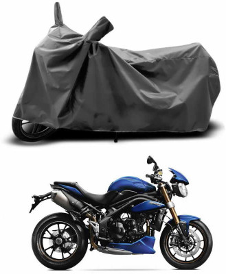 ANTHUB Two Wheeler Cover for Triumph(Grey)