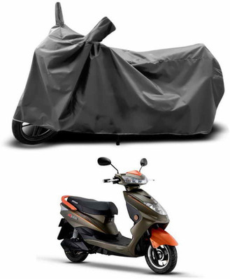 ANTHUB Two Wheeler Cover for Okinawa(Ridge, Grey)