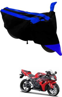 RONISH Waterproof Two Wheeler Cover for Honda(CBR 1000RR, Black, Blue)