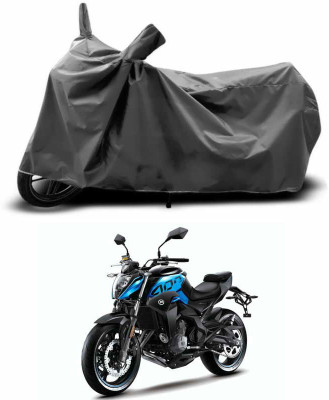 AutoGalaxy Waterproof Two Wheeler Cover for Universal For Bike(Grey)