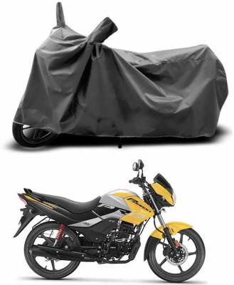 ANTHUB Two Wheeler Cover for Hero(Passion Pro TR, Grey)