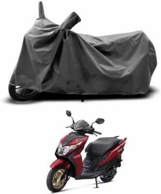 ANTHUB Two Wheeler Cover for Honda(Deo, Grey)