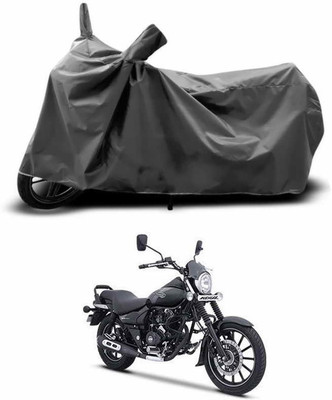 ANTHUB Two Wheeler Cover for Bajaj(Avenger 160 Street, Grey)
