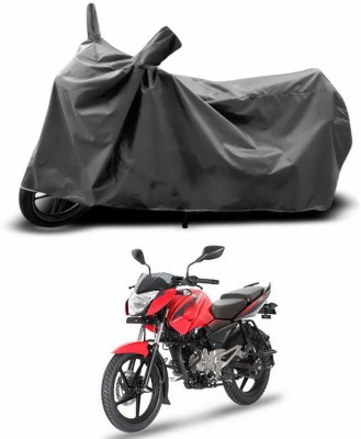 SEBONGO Two Wheeler Cover for Bajaj(Pulsar 135 LS DTS-i, Grey)