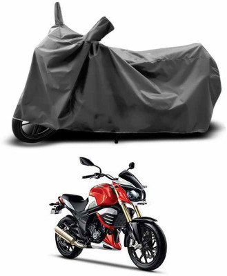 ANTHUB Two Wheeler Cover for Mahindra(Mojo, Grey)