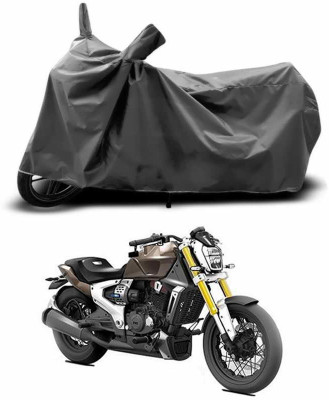 SEBONGO Two Wheeler Cover for TVS(Grey)