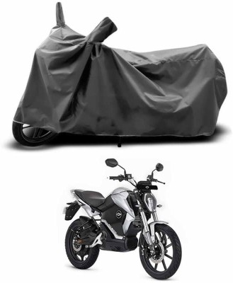 ANTHUB Two Wheeler Cover for Revolt(RV 300, Grey)