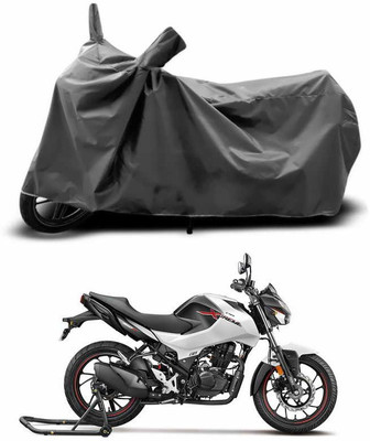 SEBONGO Two Wheeler Cover for Hero(Xtreme, Grey)