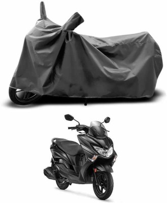 ANTHUB Two Wheeler Cover for Suzuki(Burgman Street, Grey)