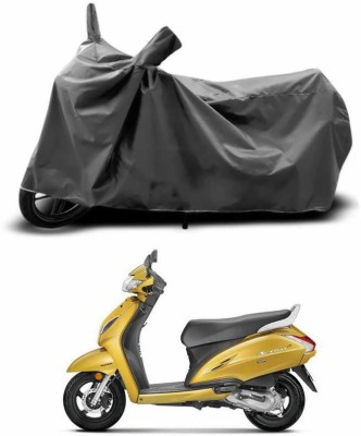 ANTHUB Two Wheeler Cover for Honda(Activa 6G, Grey)