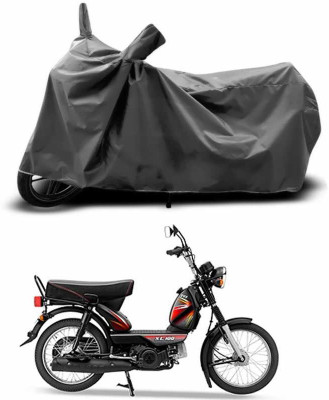 ANTHUB Two Wheeler Cover for TVS(XL 100, Grey)