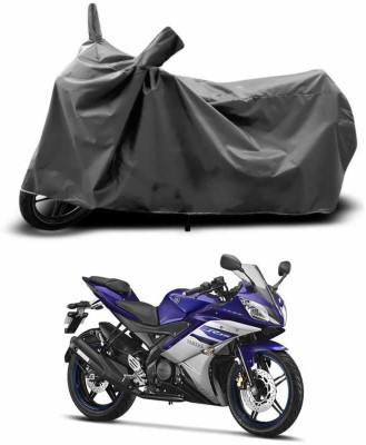 ANTHUB Two Wheeler Cover for Yamaha(YZF R15 Ver 2.0, Grey)