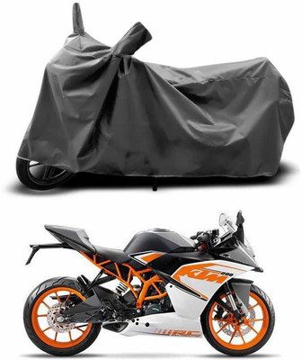 ANTHUB Two Wheeler Cover for KTM(RC 200, Grey)