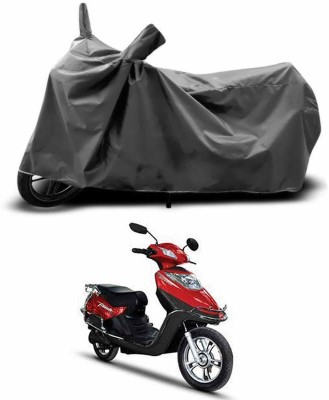 ANTHUB Two Wheeler Cover for Hero(Electric Flash, Grey)