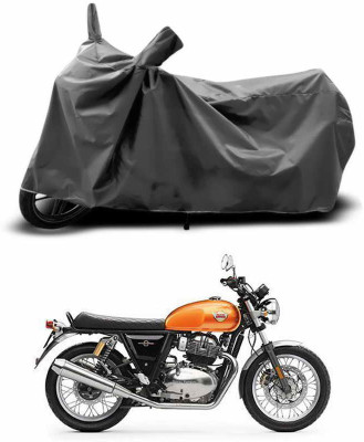 SEBONGO Two Wheeler Cover for Royal Enfield(Continental GT 650, Grey)