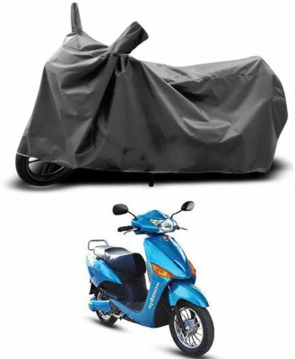 ANTHUB Two Wheeler Cover for Hero(Electric Optima, Grey)